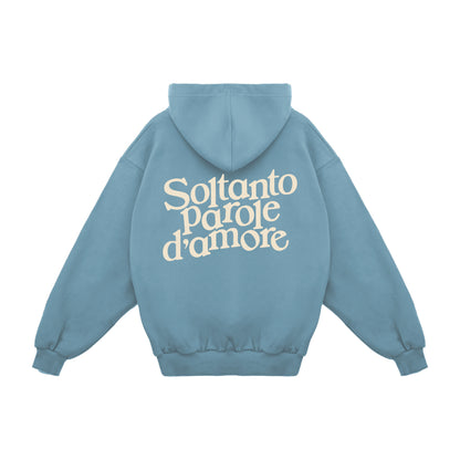 Felpa Hoodie "Soltanto Parole D'Amore"