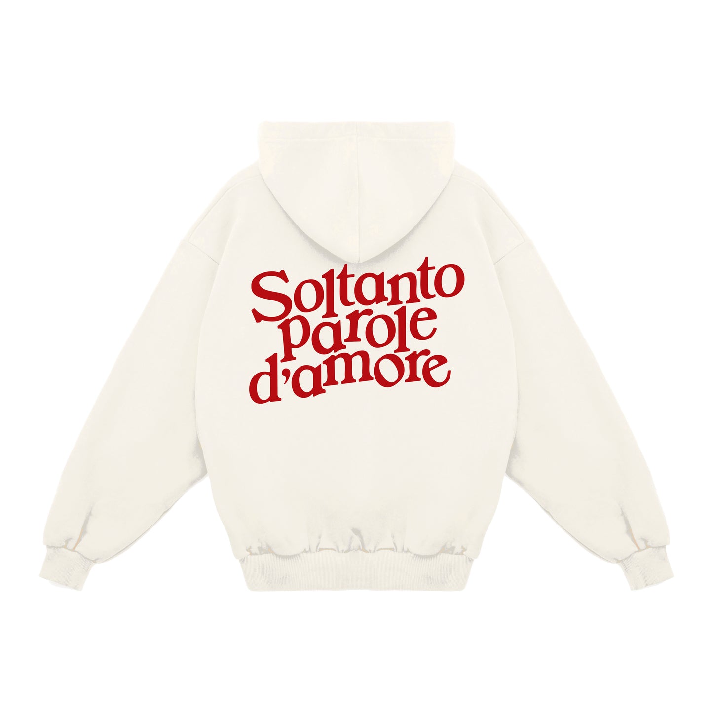 Felpa Hoodie "Soltanto Parole D'Amore"