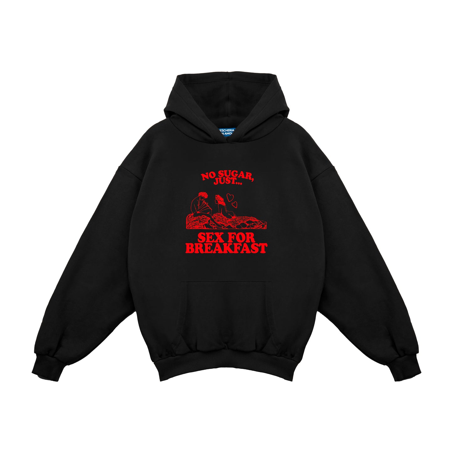 Felpa Hoodie "Sex For Breakfast"