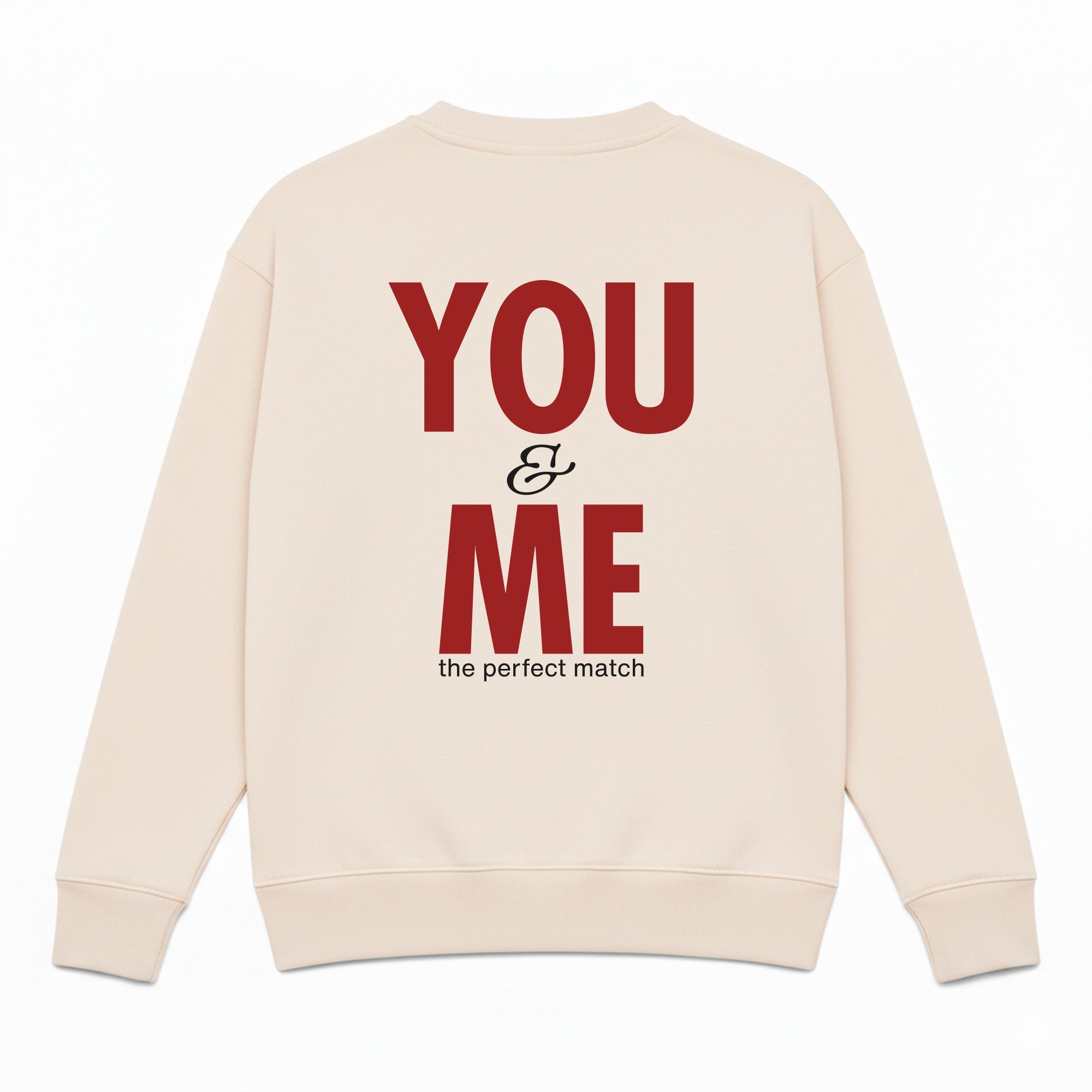 Felpa Girocollo “You & Me"