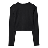 Long Sleeve Cropped Box “Save water"