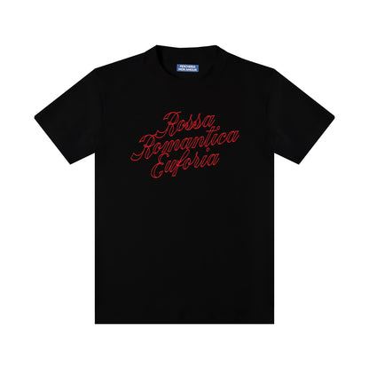 T-shirt "Rossa romantica euforia"