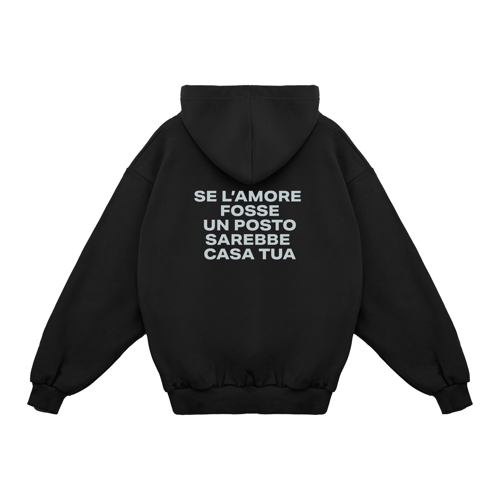 Felpa Hoodie "Se l'amore fosse un posto"