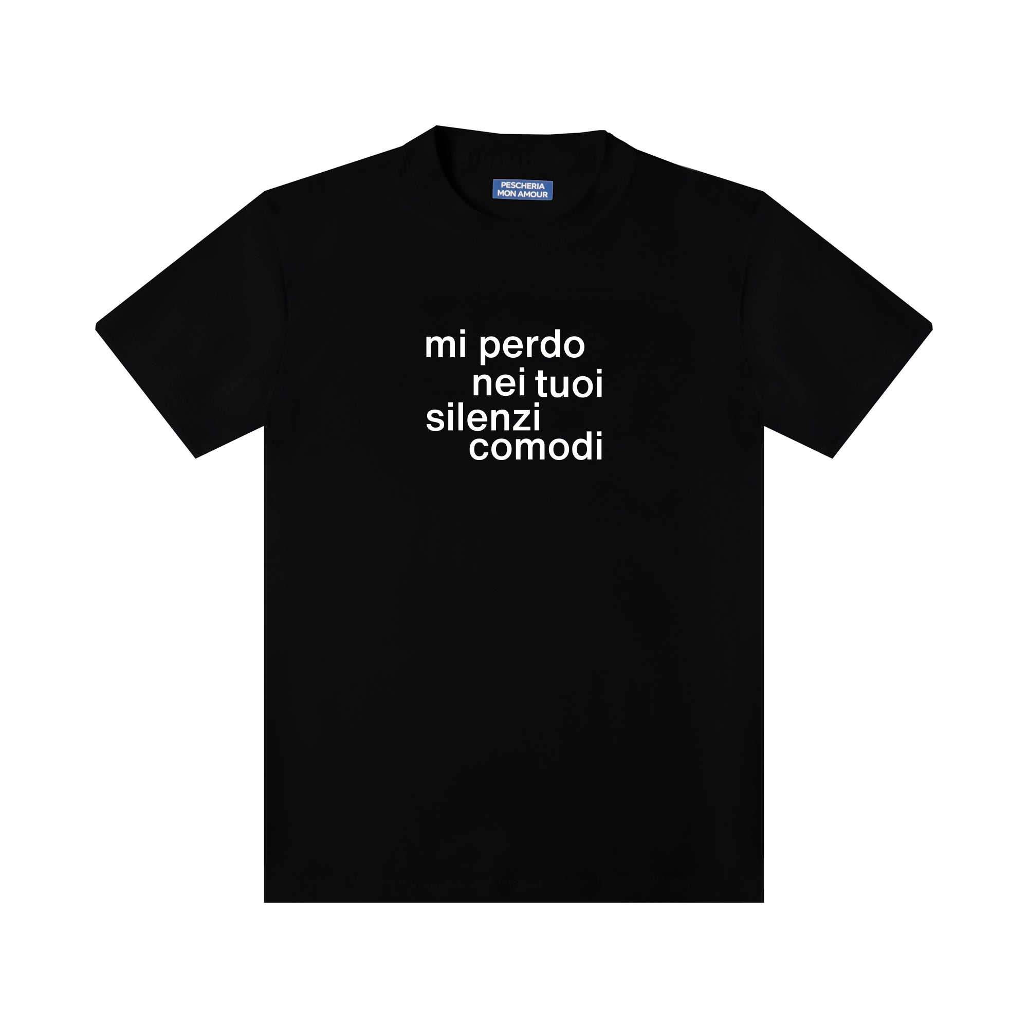 T-shirt "Silenzi comodi"