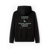 Bluza z kapturem „Piszę do ciebie nocą”