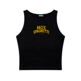 Il tank top “Baci e spaghetti"