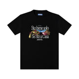 T-shirt "Sto bene solo se sto a casa"