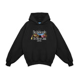 Felpa Hoodie "Sto bene solo se sto a casa"