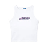 Il tank top “Antipatica romantica"