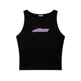 Il tank top “Antipatica romantica"