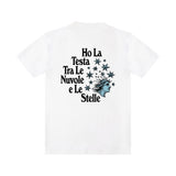 T-shirt "Testa tra le nuvole"