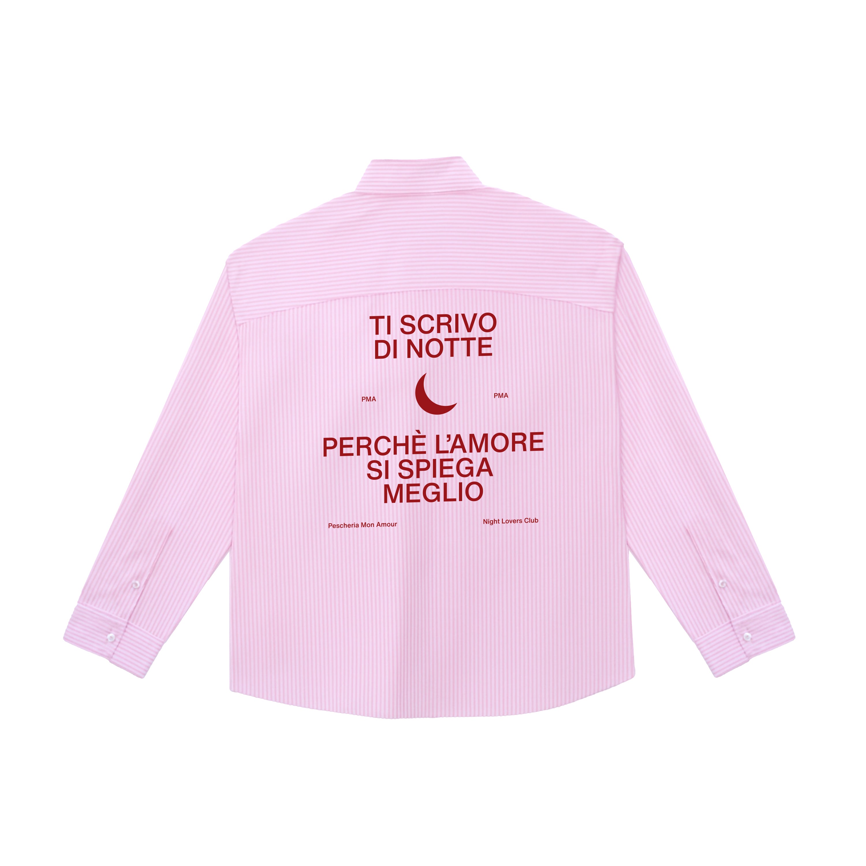 Camicia "Ti scrivo di notte"