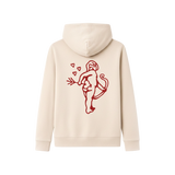 Felpa hoodie "Amore è cieco"