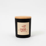 Candela in vetro "Italian lover"