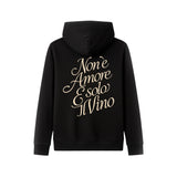 Felpa hoodie "Non è amore"