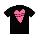 T-shirt “Sempre stanca" retro