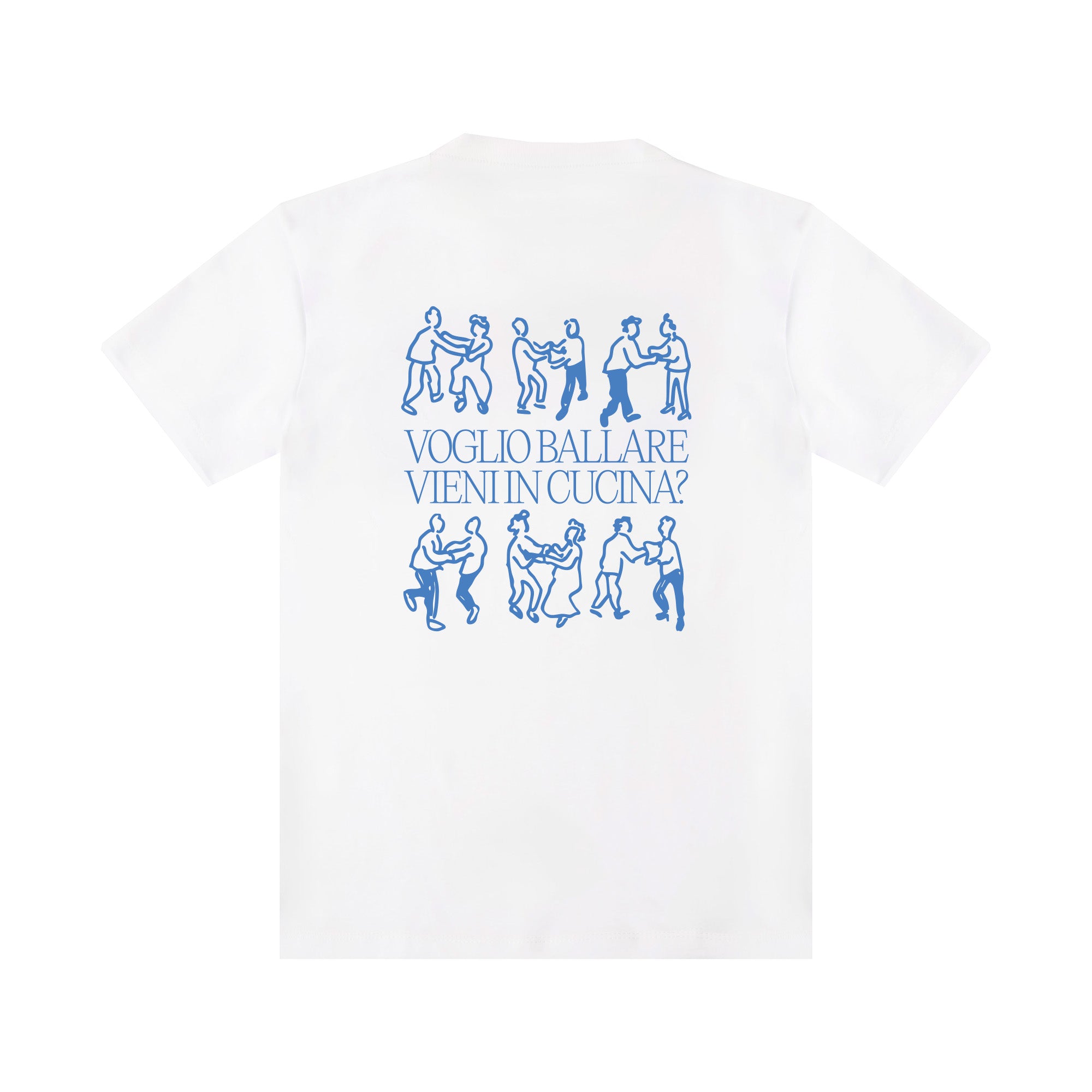 T-shirt “Voglio ballare vieni in cucina"