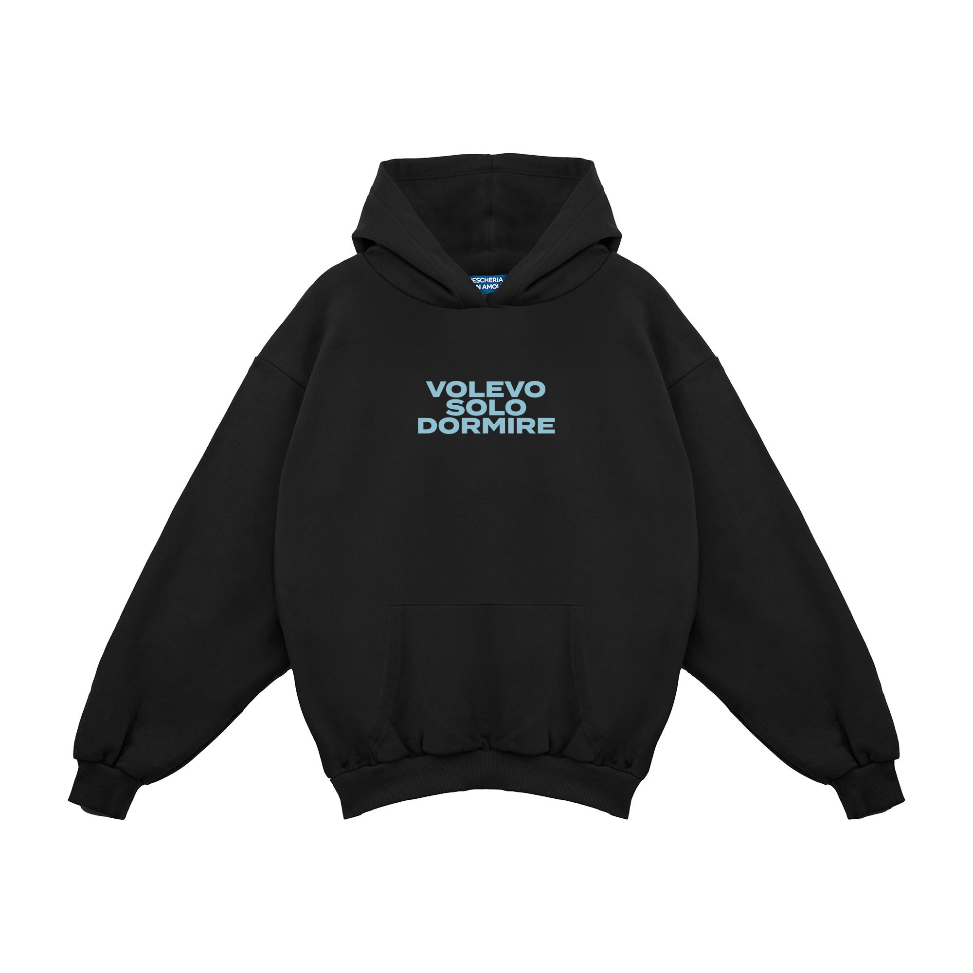 Felpa Hoodie "Volevo solo dormire"