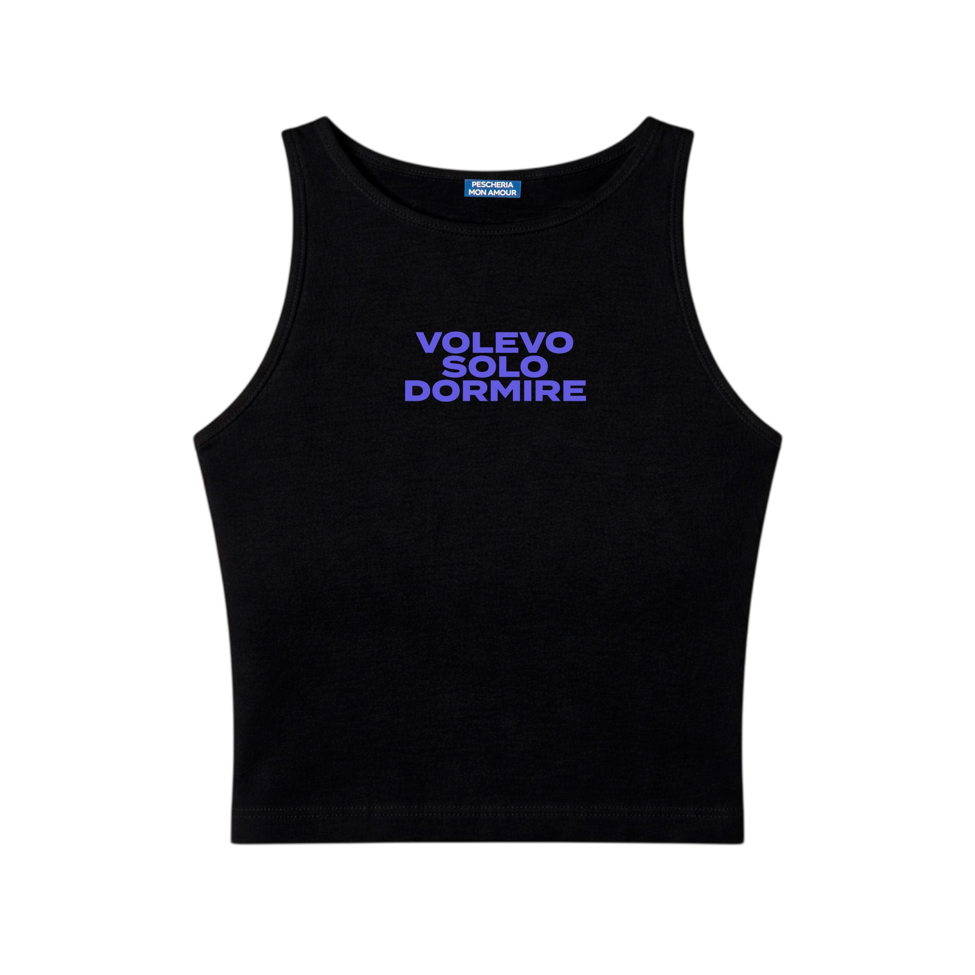 Il tank top “Volevo solo dormire"