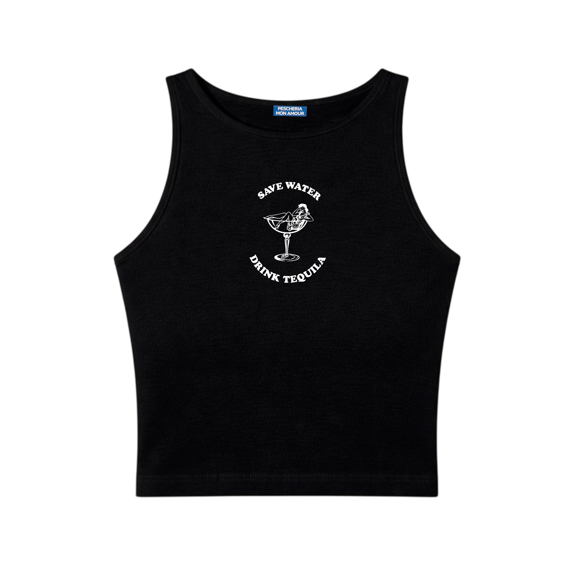 Il tank top “Save water"