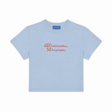 Baby Tee "Abbracciami, Ubriacami"