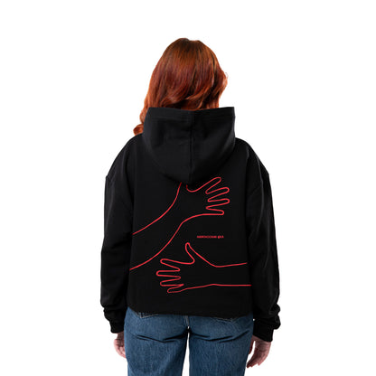 Felpa Hoodie "l'abbraccio"