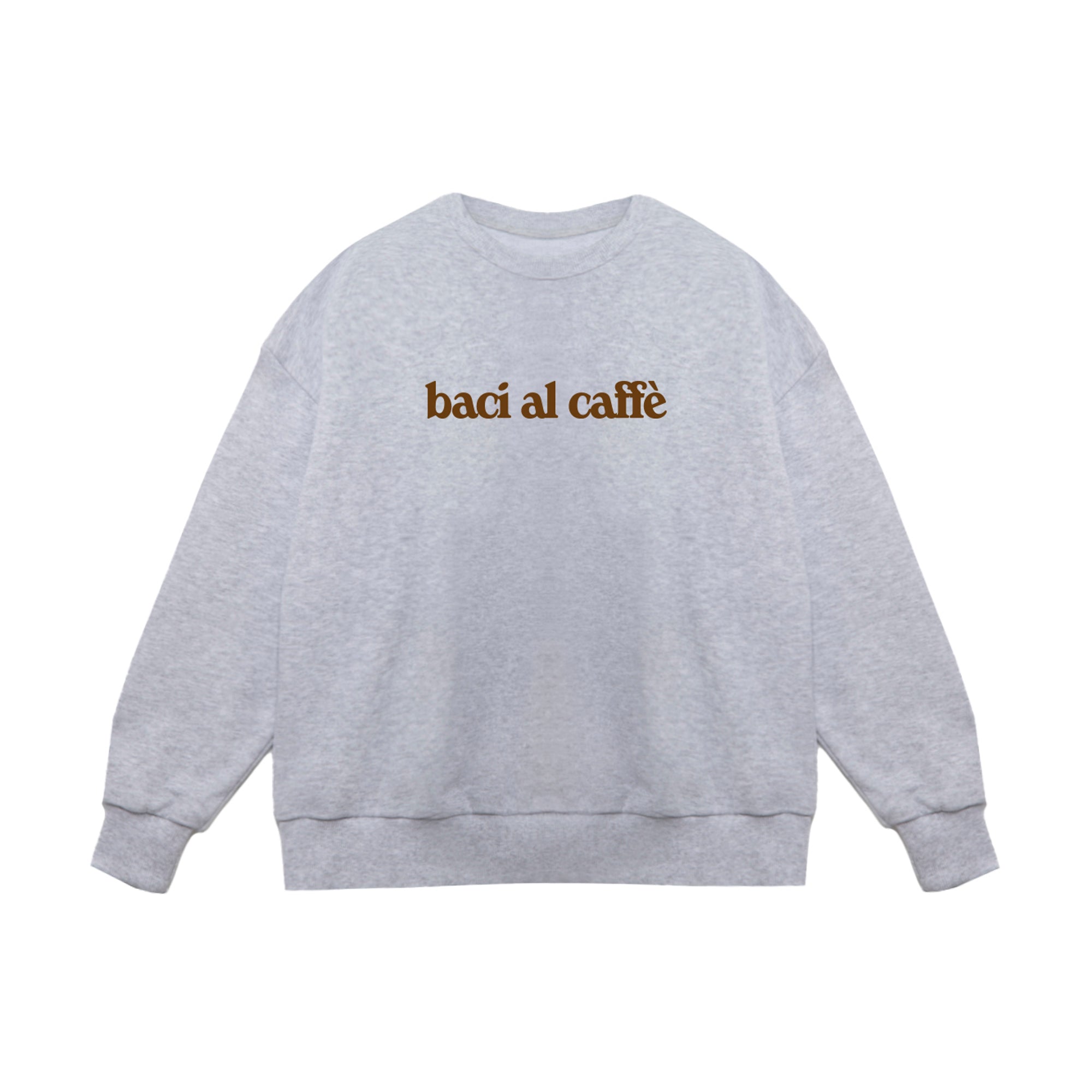 "Baci Al Caffè" Crewneck Sweatshirt