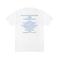 T-shirt "Cose che mi fanno stare bene"