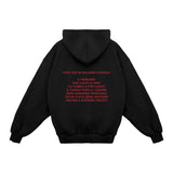 Felpa hoodie Cose che mi salvano a natale