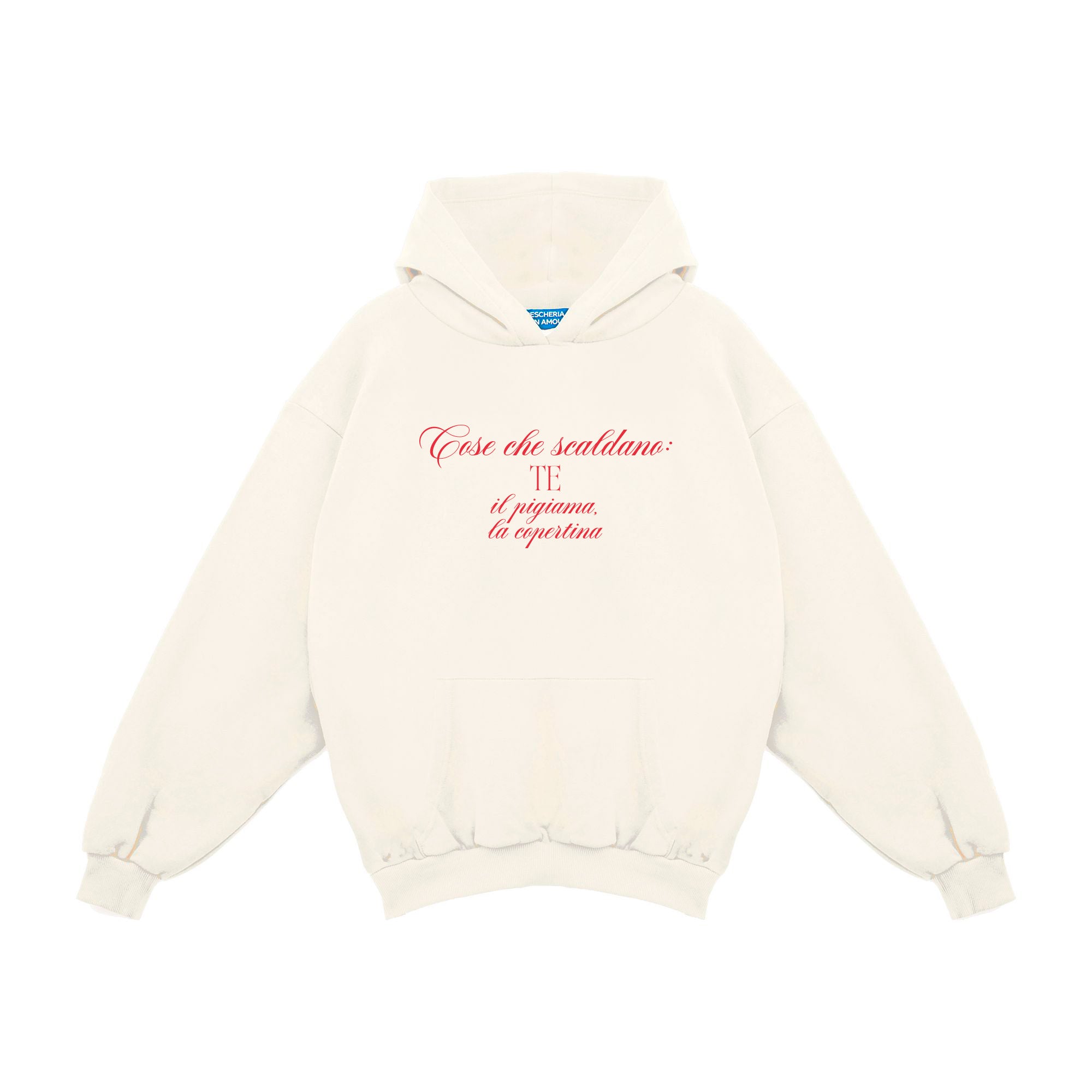 Felpa hoodie Cose che scaldano