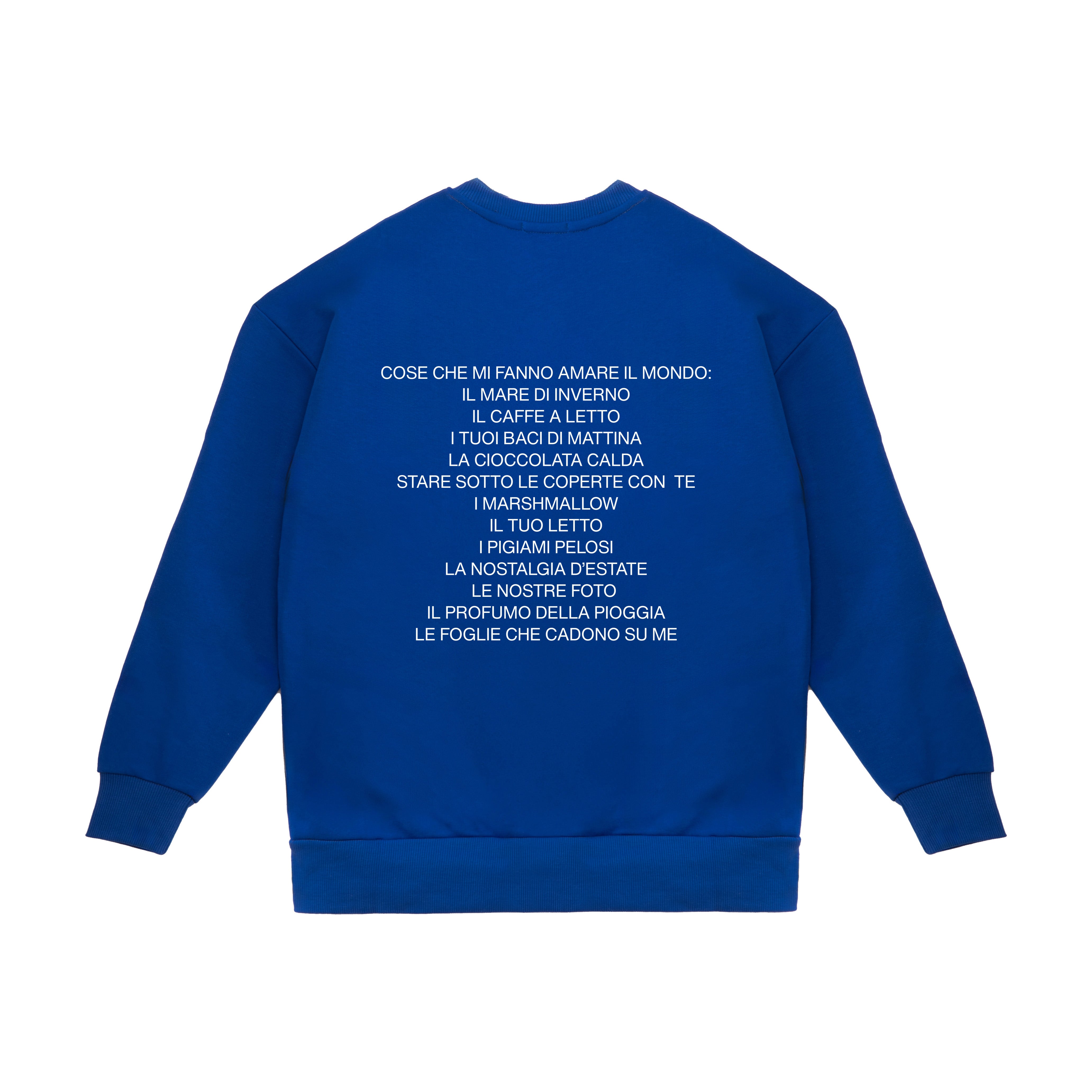 Crewneck Sweatshirt "Things That Make Me Love The World"