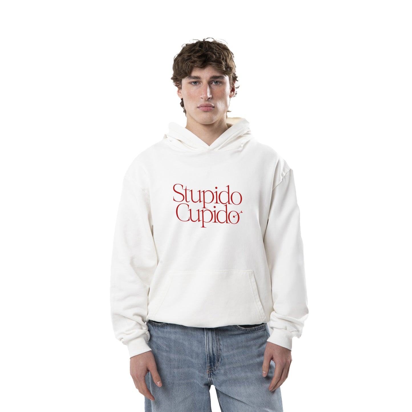 Felpa Hoodie "Stupido Cupido"