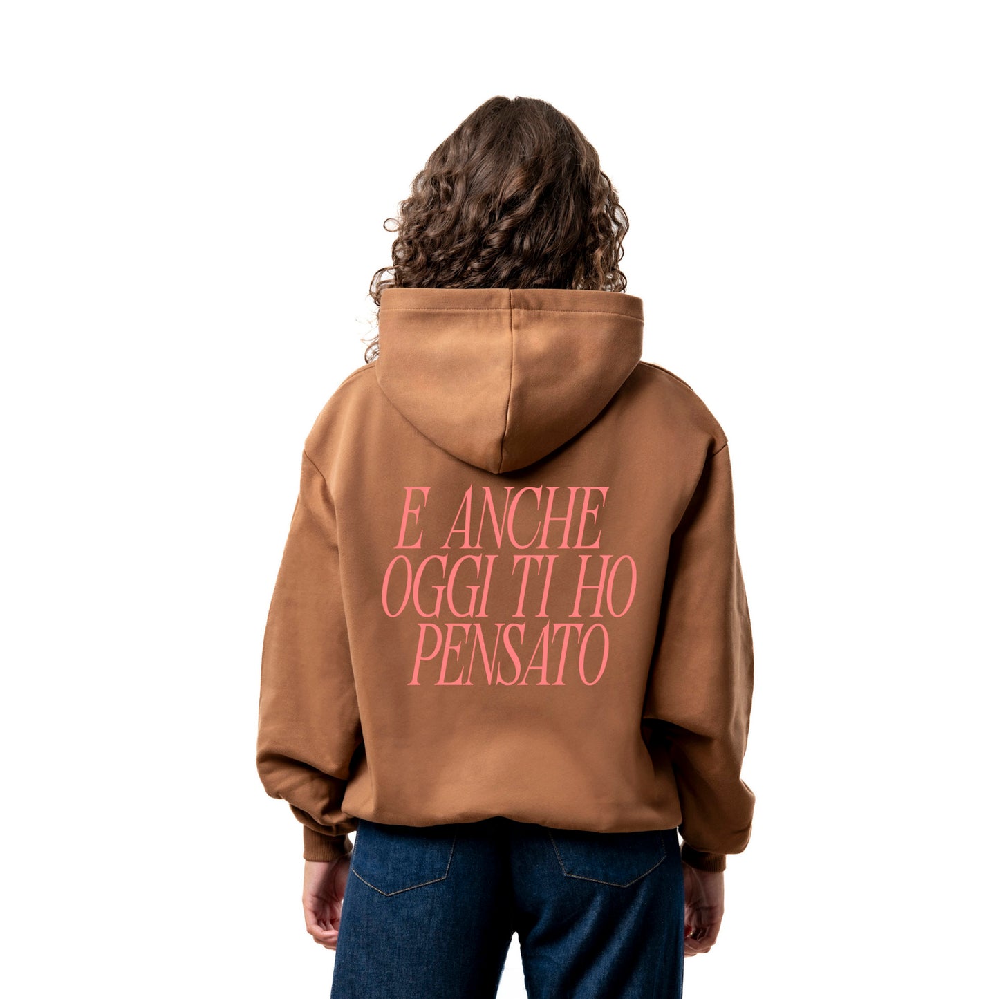 Felpa Hoodie "Anche Oggi Ti Ho Pensato"