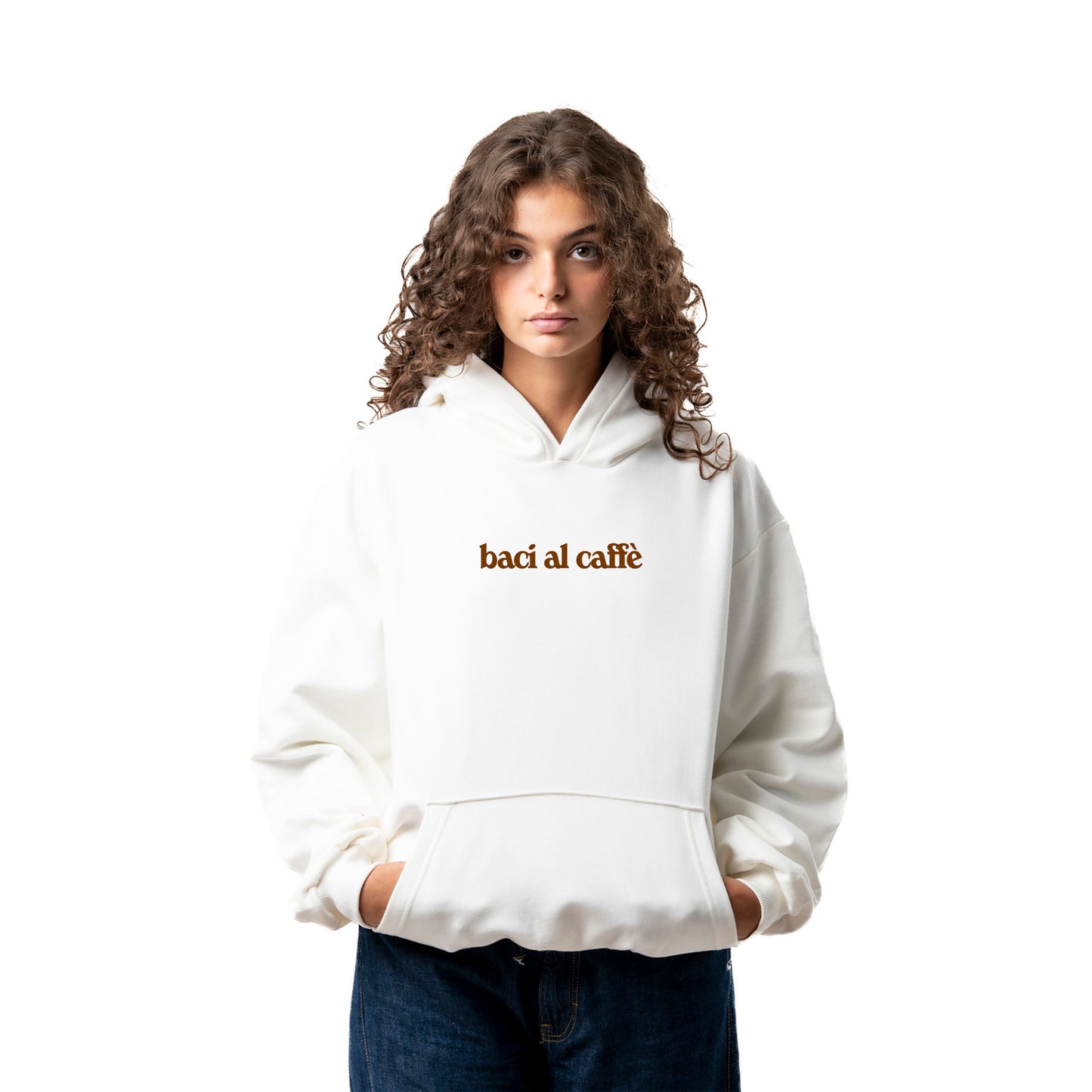 Felpa Hoodie "Baci Al Caffè"