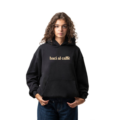 Felpa Hoodie "Baci Al Caffè"