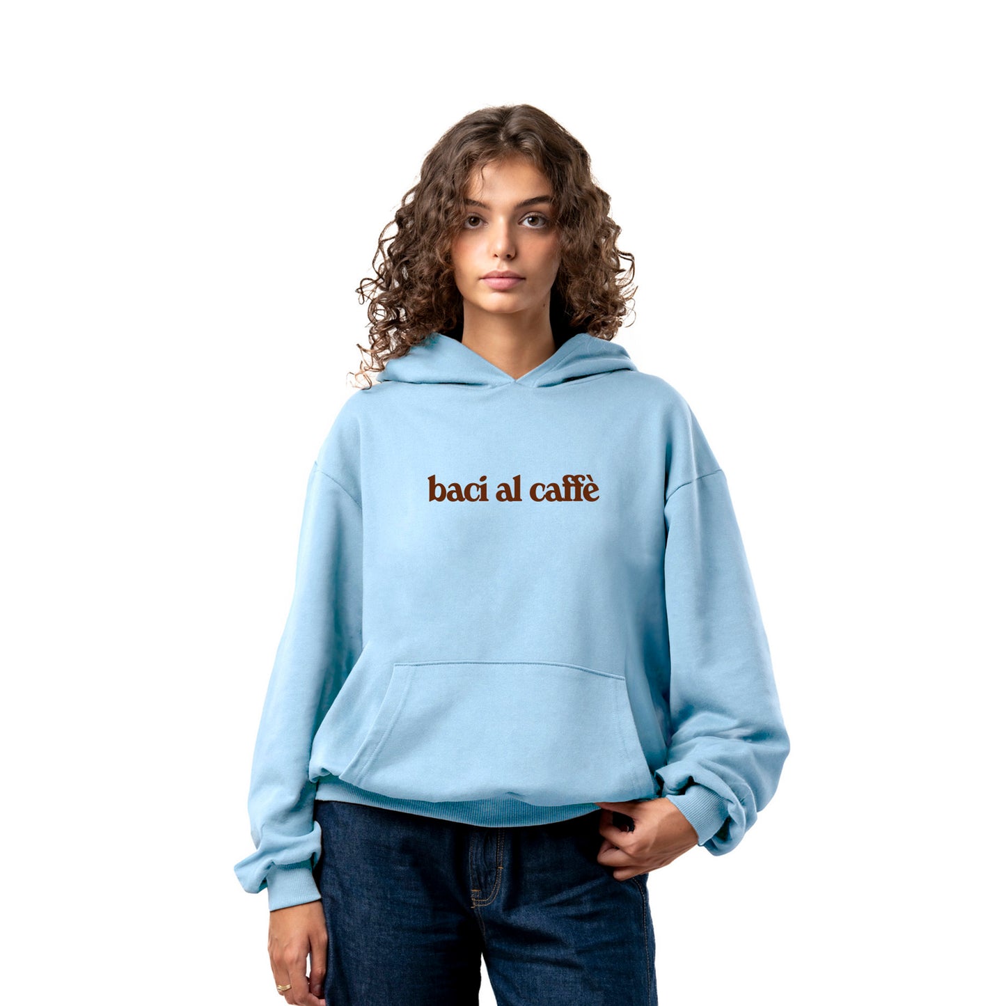 Felpa Hoodie "Baci Al Caffè"