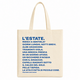 Tote "Kisses and Spaghetti"