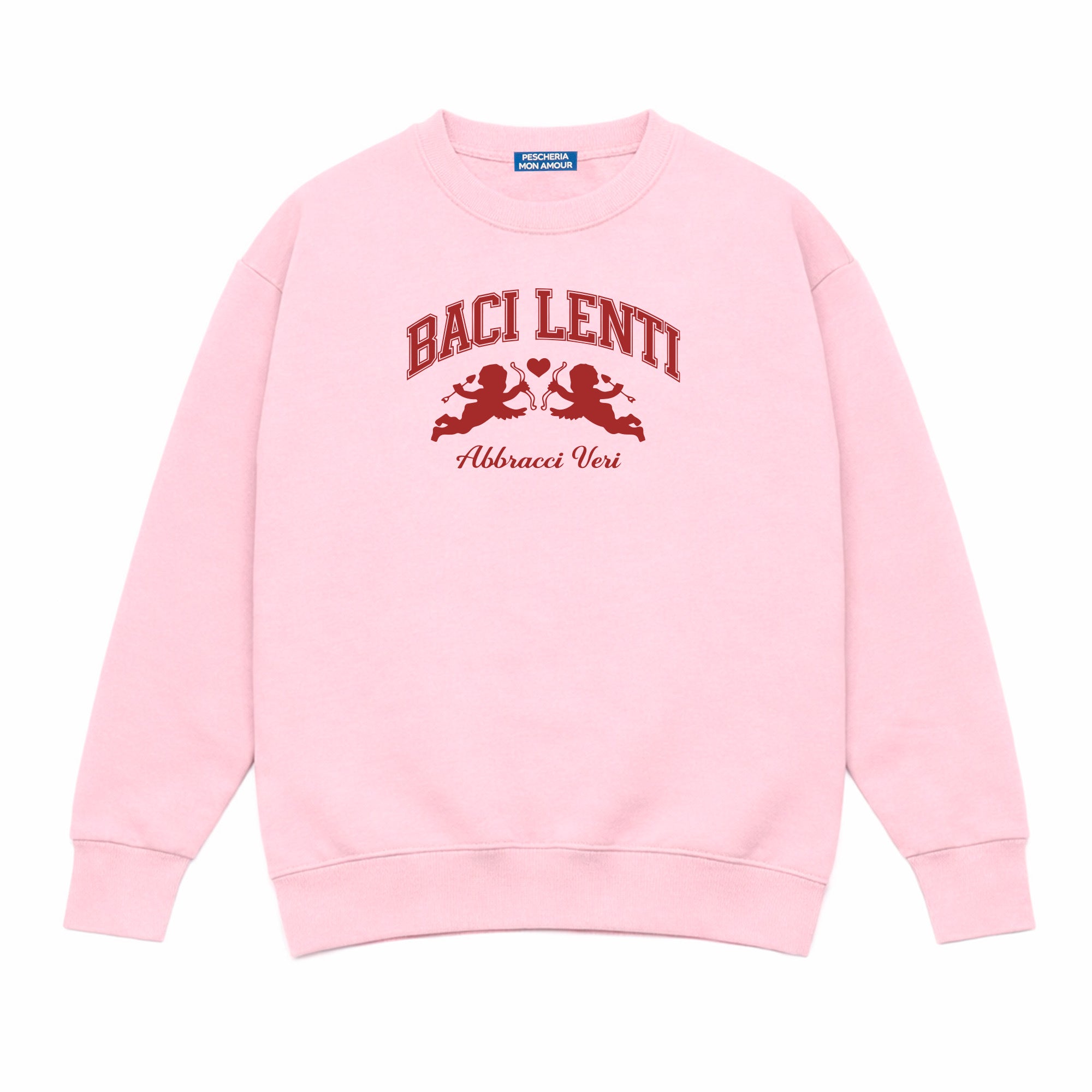 Felpa Girocollo “Baci Lenti”