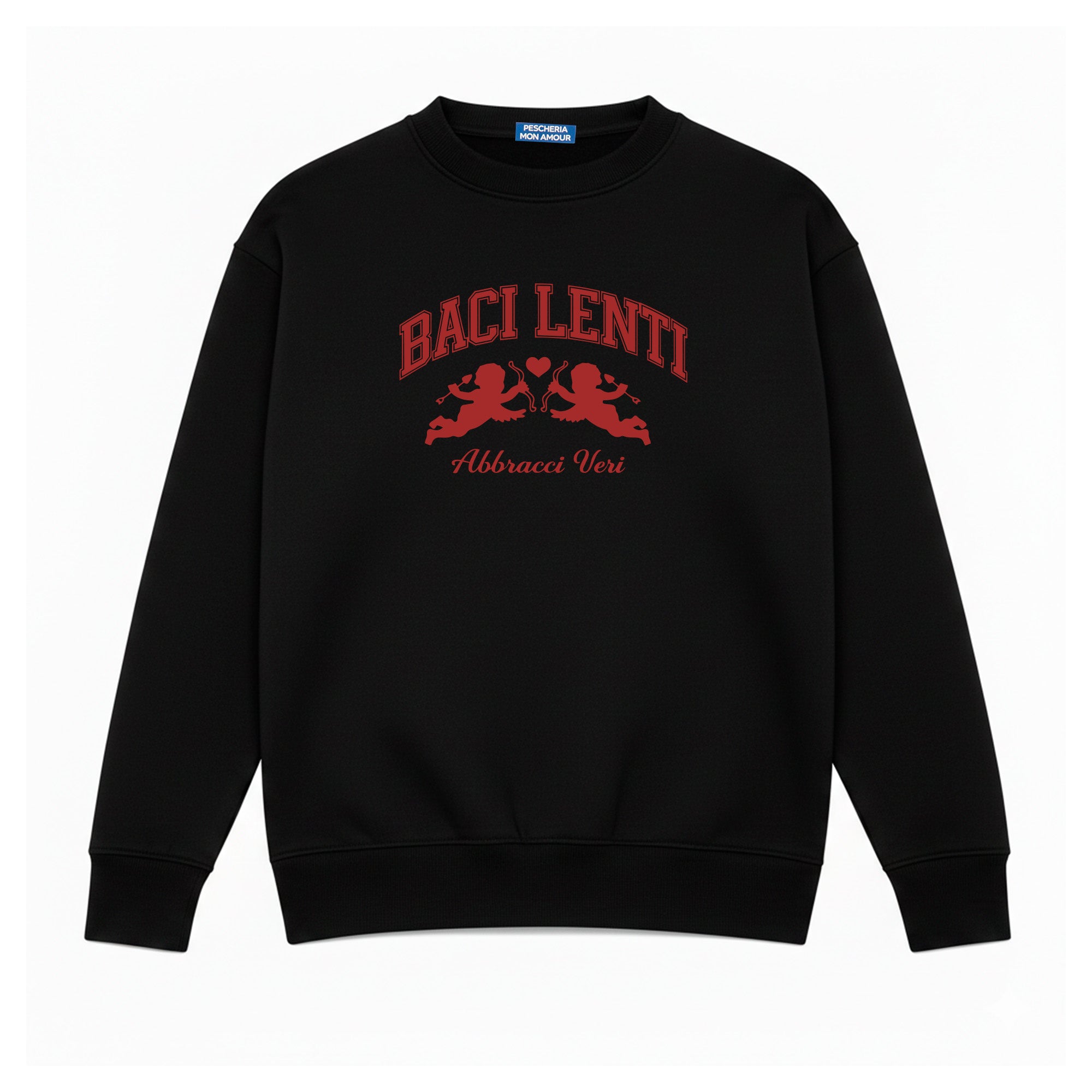 Felpa Girocollo “Baci Lenti”