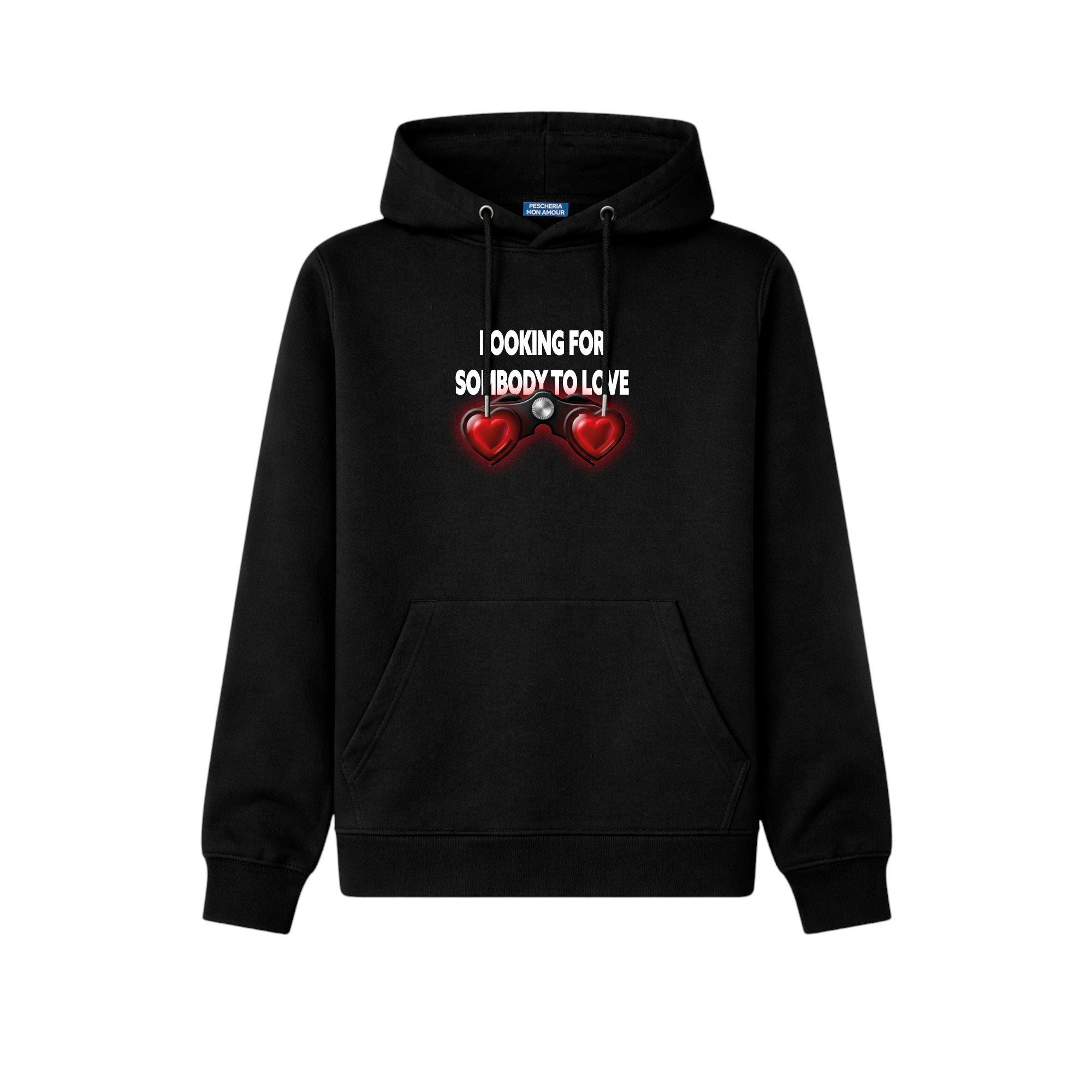Felpa hoodie "Looking for"