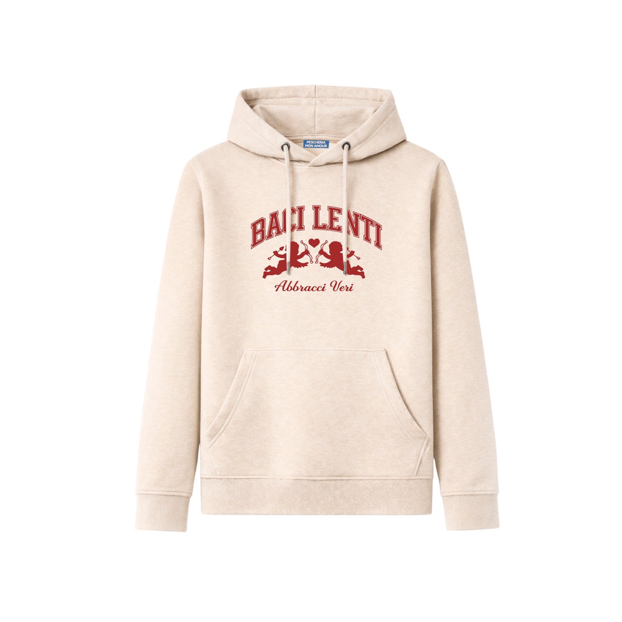 Felpa hoodie “Baci Lenti"
