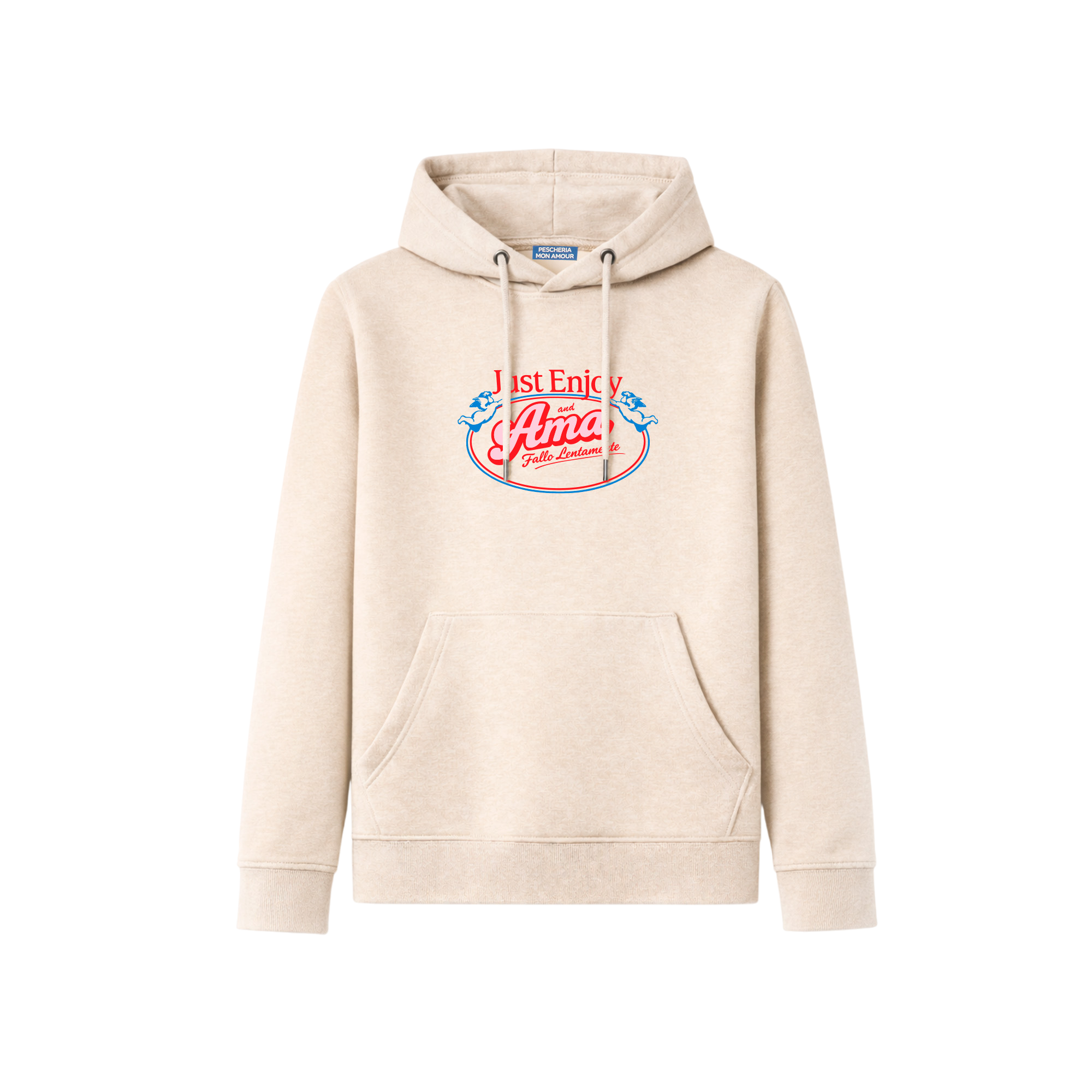 Felpa hoodie "Just enjoy"