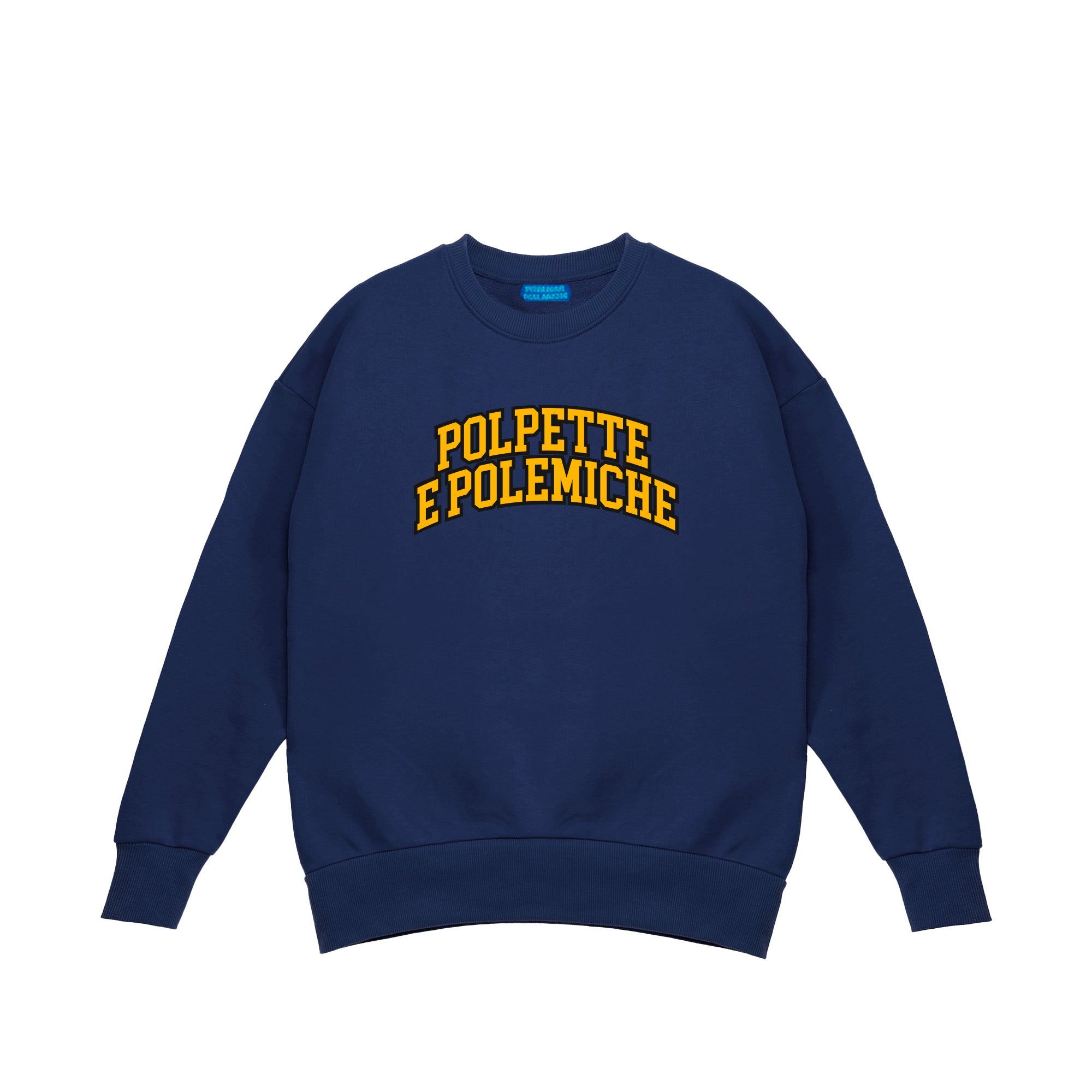 Felpa Girocollo "Polpette e Polemiche"