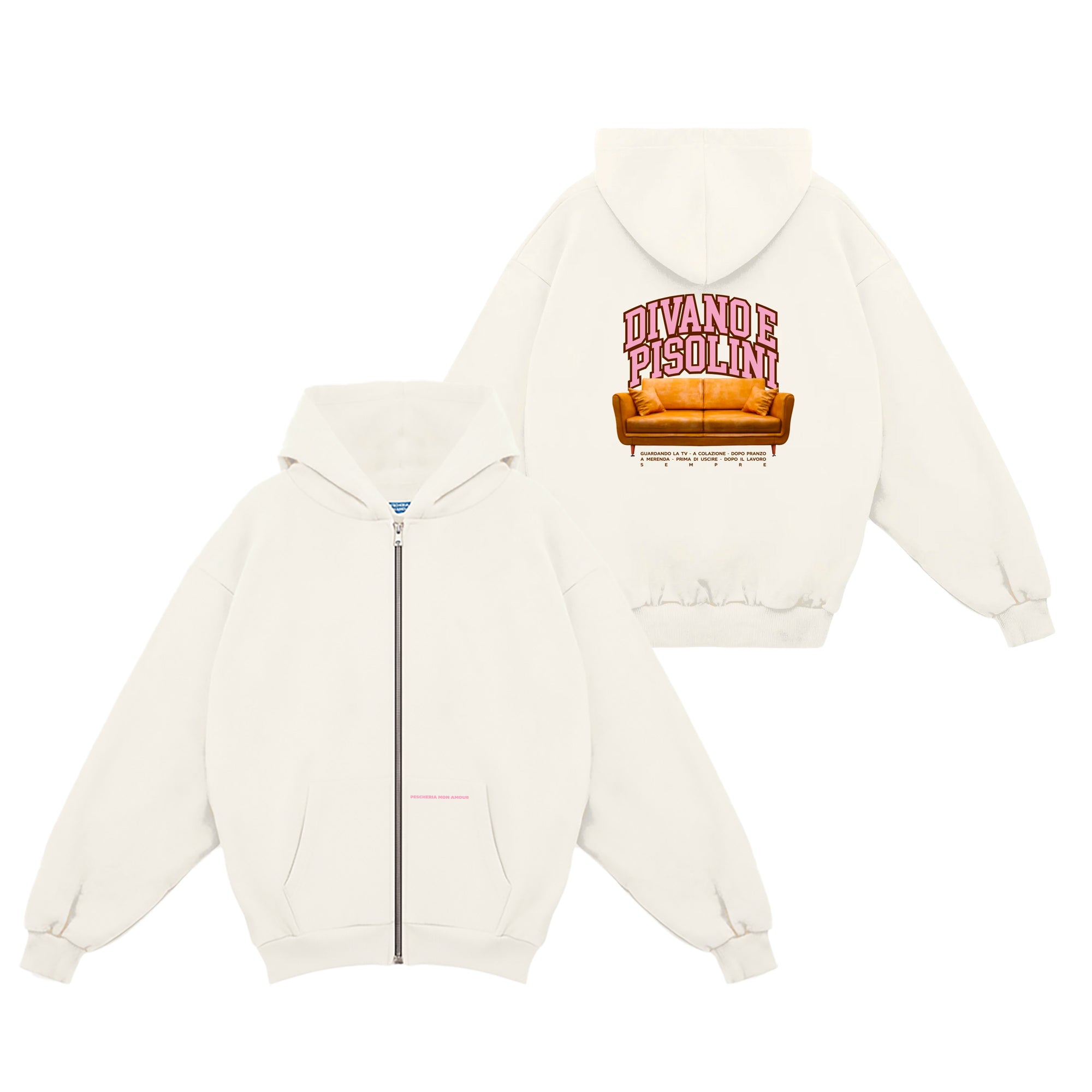 Full zip "Divano e pisolini"