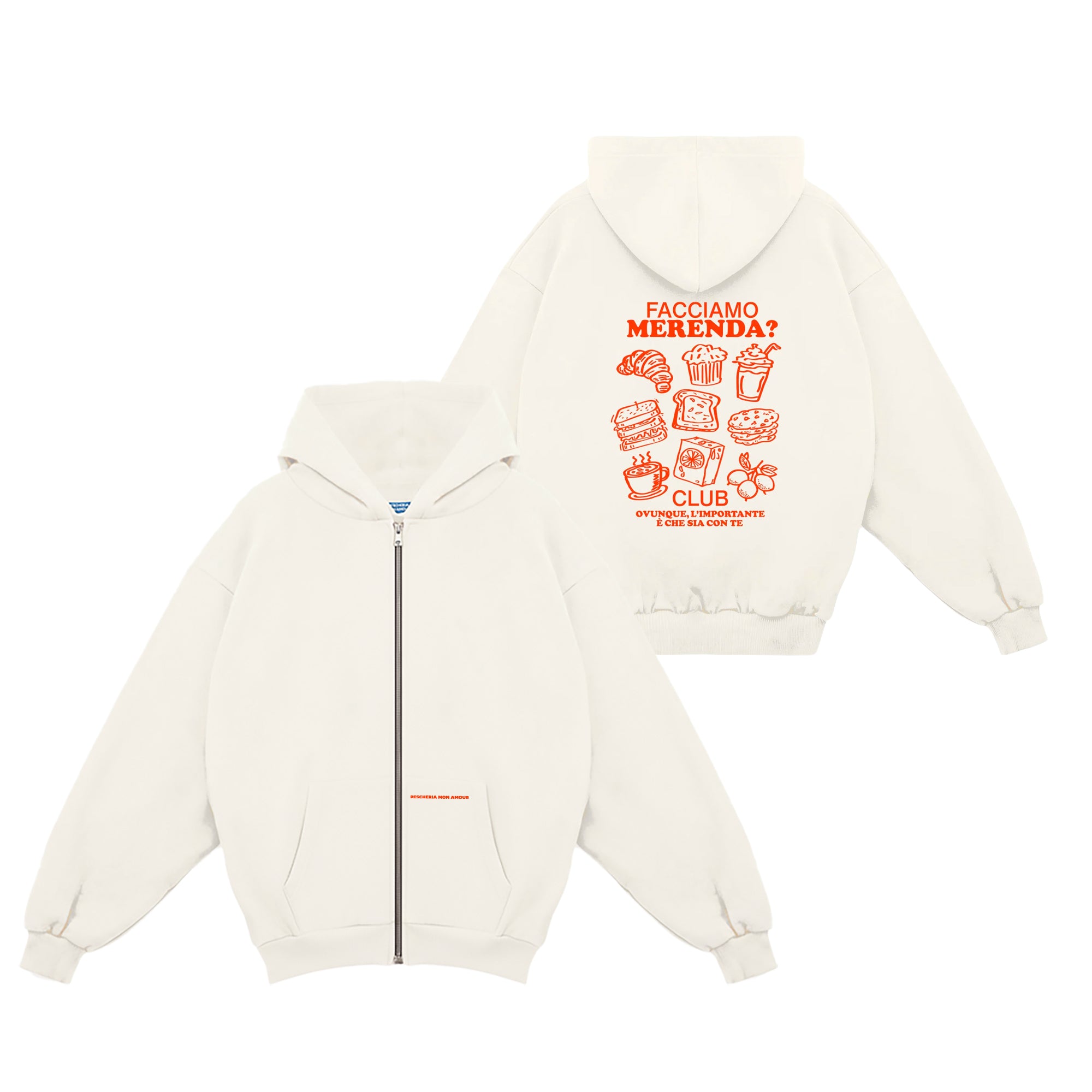 Full zip "Facciamo merenda"