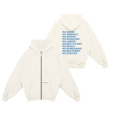 Full zip "Più amore"