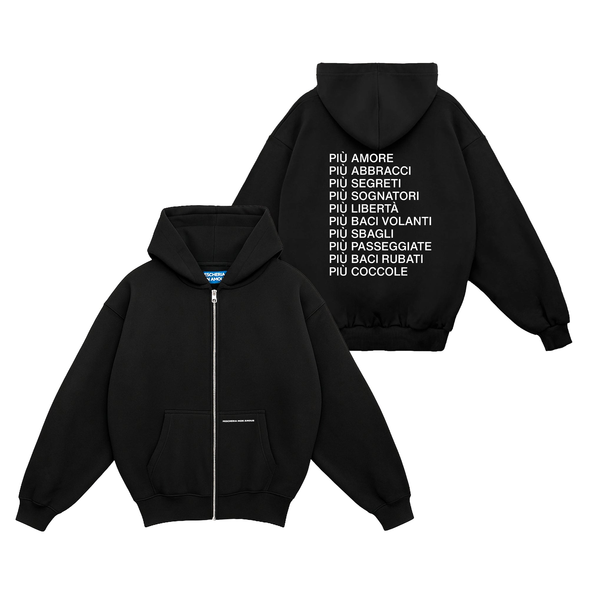 Full zip "Più amore"