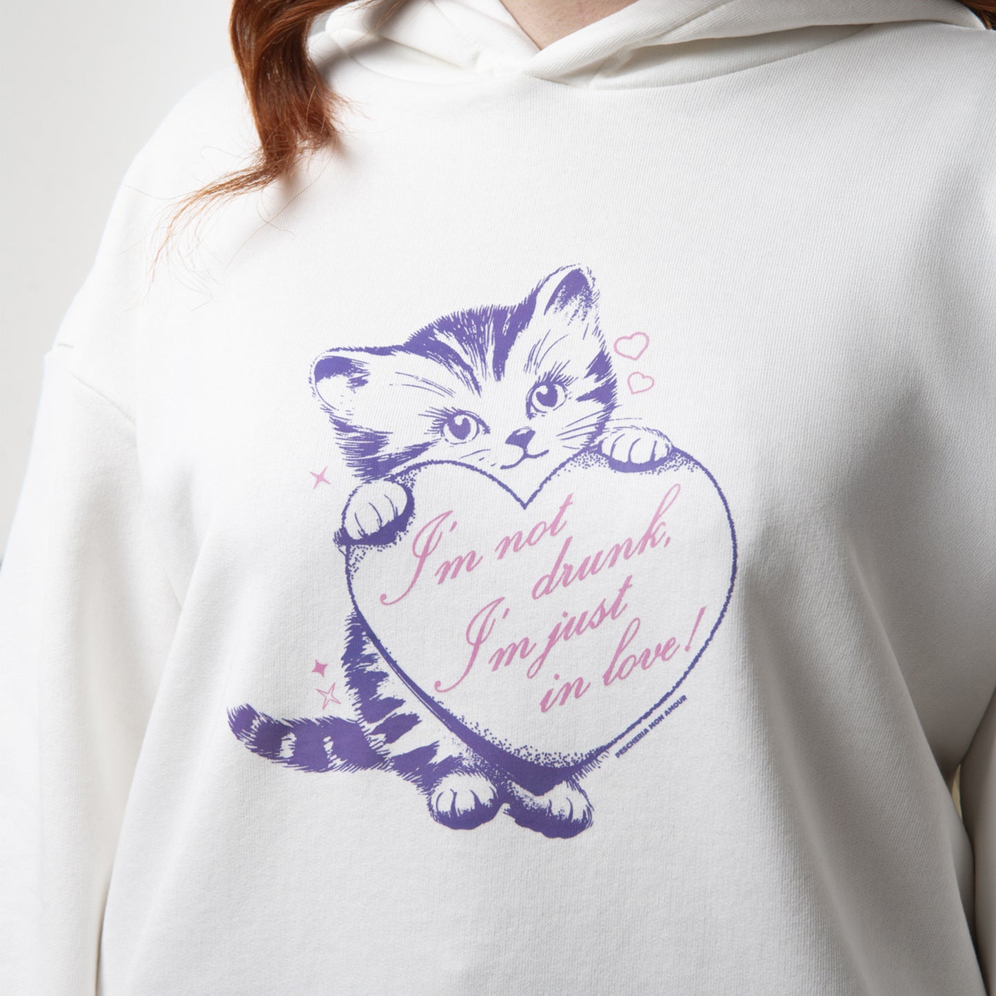 Felpa Hoodie "Kitty"