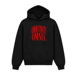 Hoodie Amor Vincit Omnia Nero