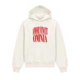 Hoodie Amor Vincit Omnia Panna